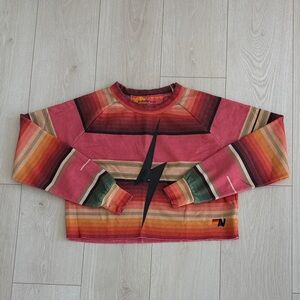 NWOT AVIATOR Nation Crop Sweatshirt Size Small